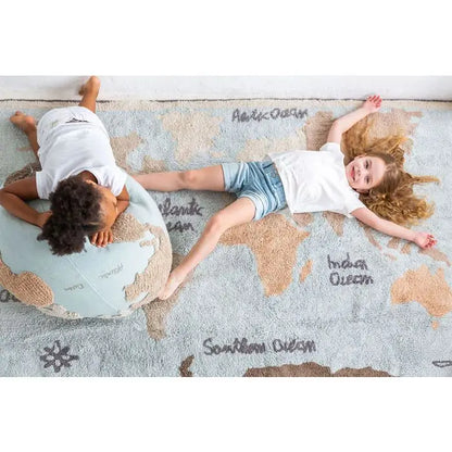 Pouffe World Map